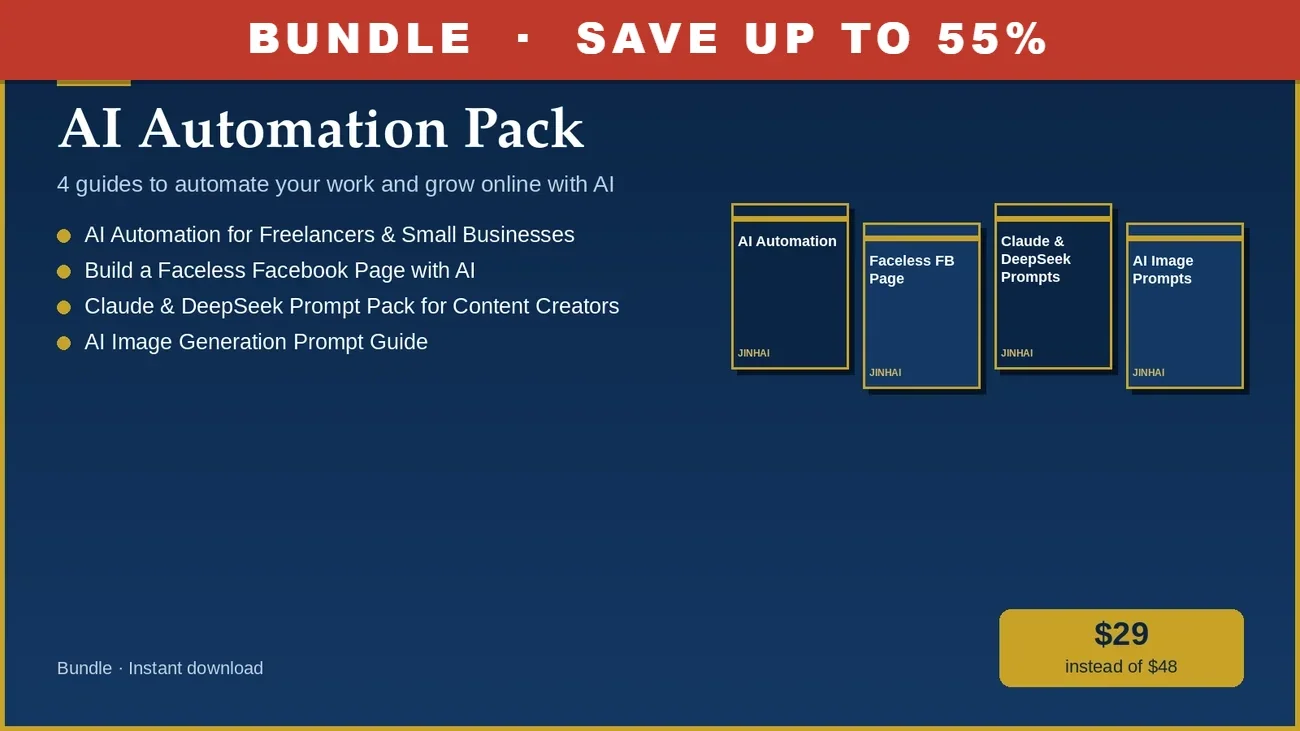 AI Automation Pack (4 guides)