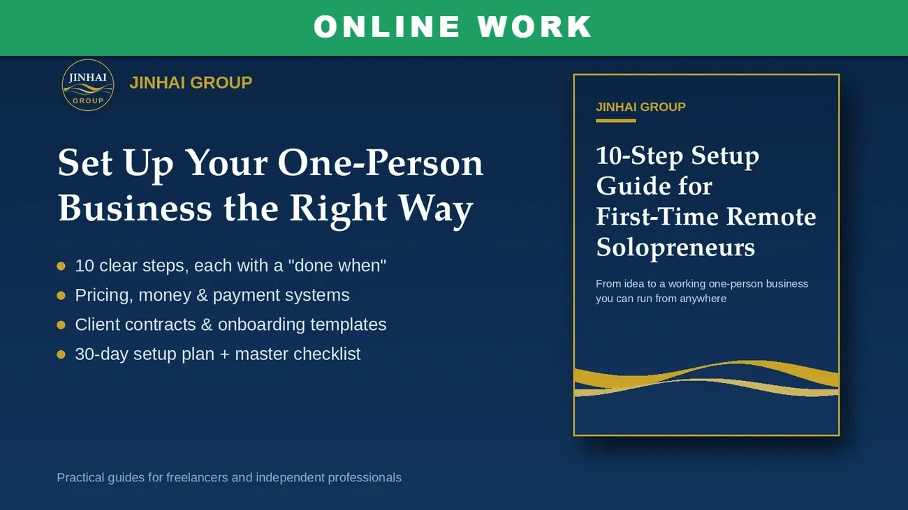 10-Step Setup Guide for First-Time Remote Solopreneurs