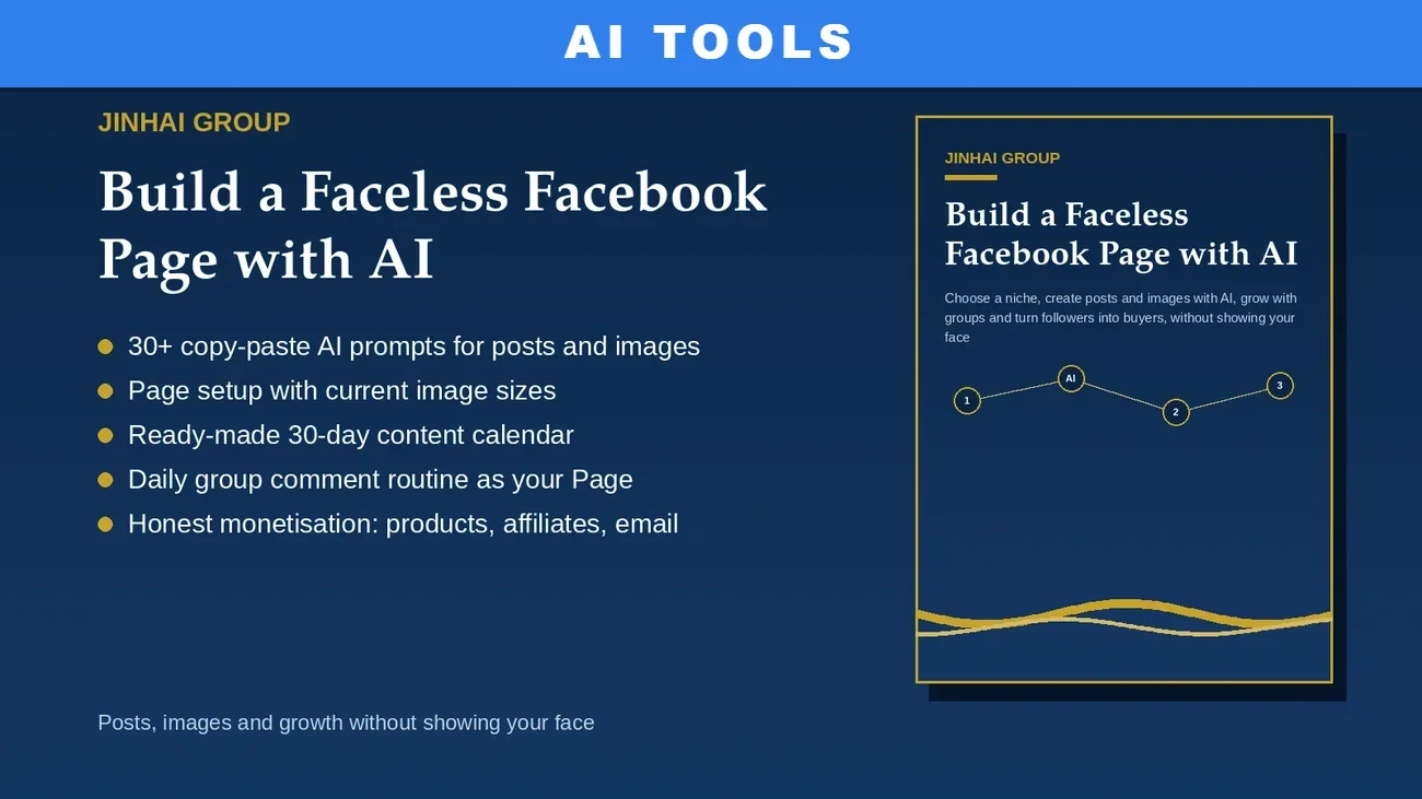 Build a Faceless Facebook Page with AI