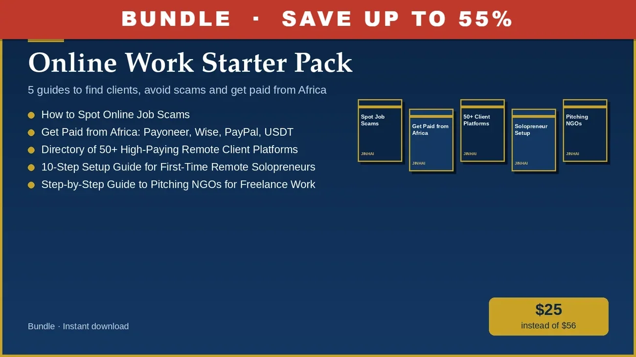 Online Work Starter Pack (5 guides)